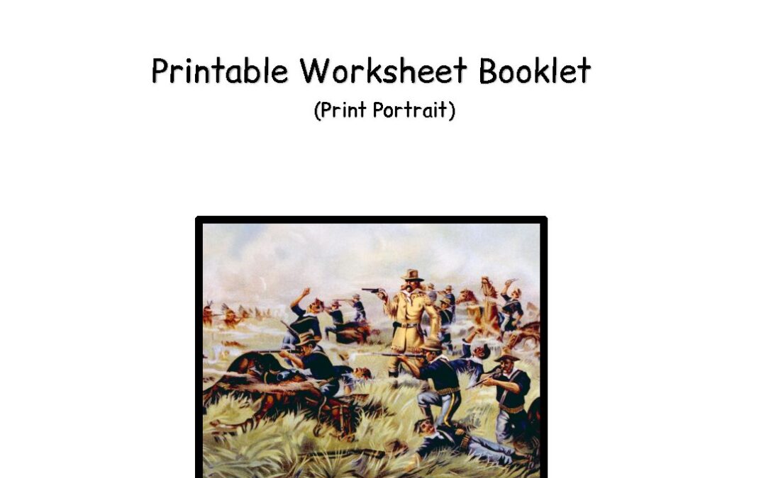 Custer Worksheets Portrait