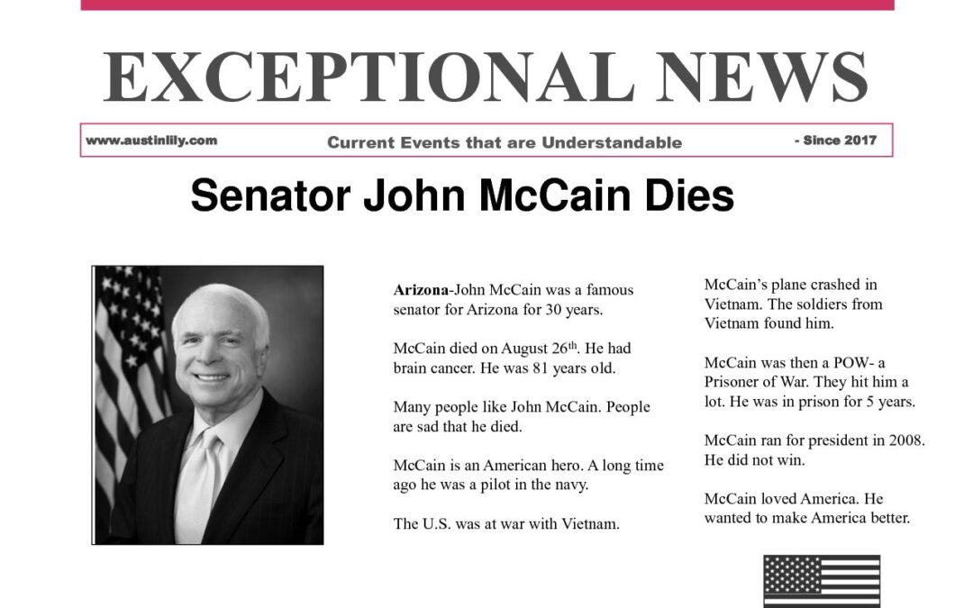 McCain newspaper