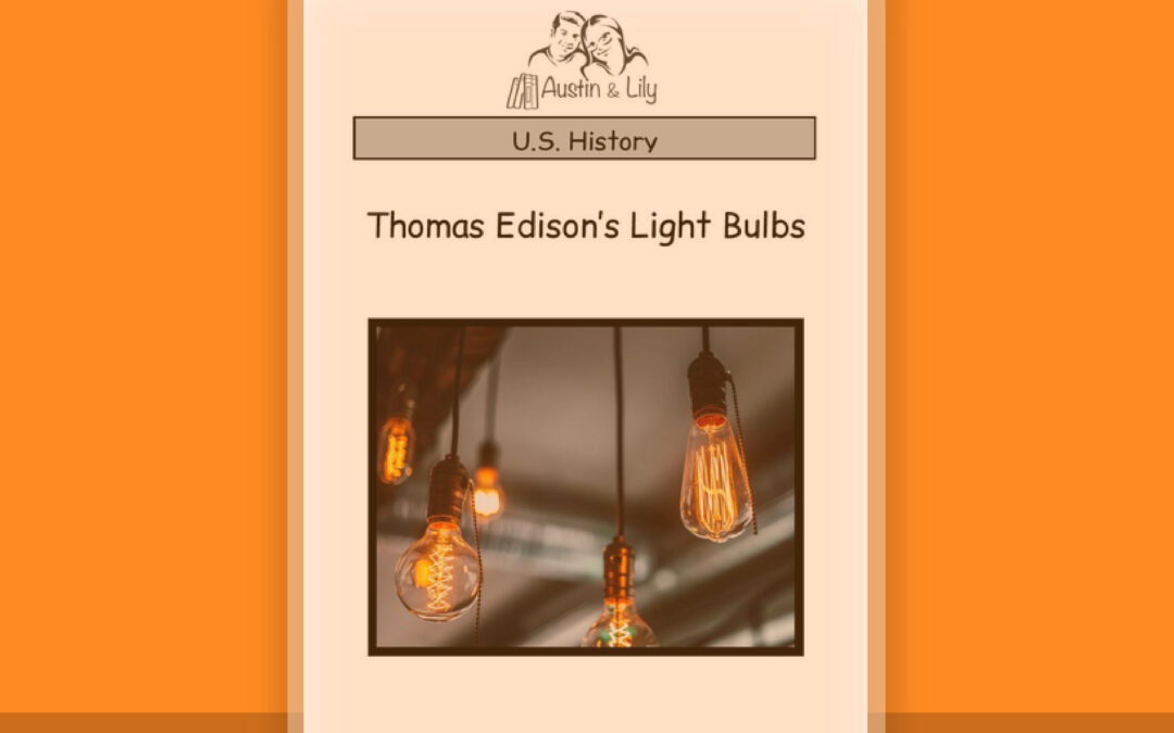 Thomas edison cover