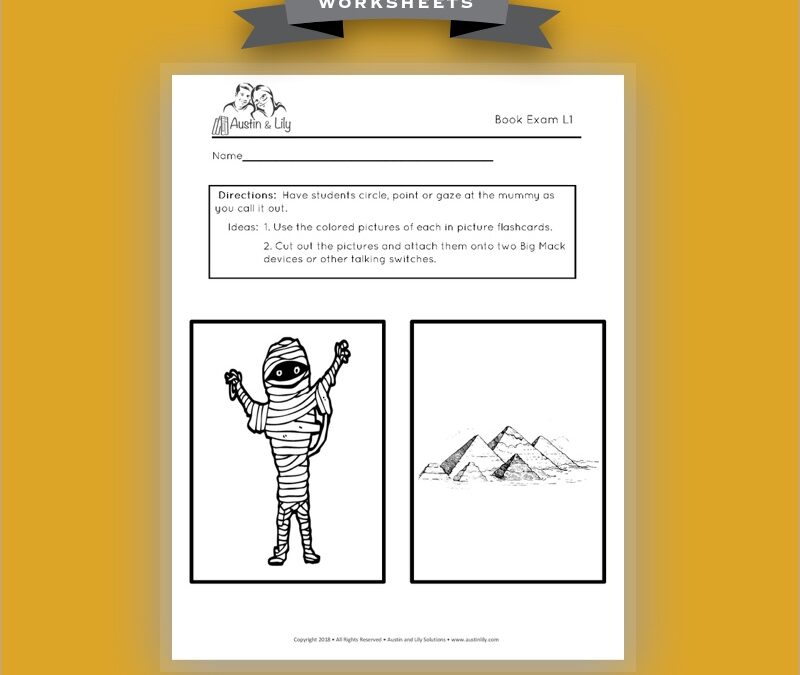 egyptian mummies worksheet 1