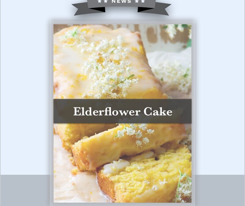 Elderflower Wedding Cake