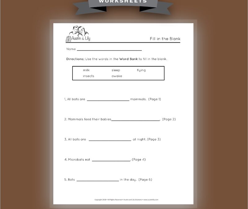 microbats worksheet 4